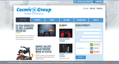 Desktop Screenshot of cosmicgroup.eu